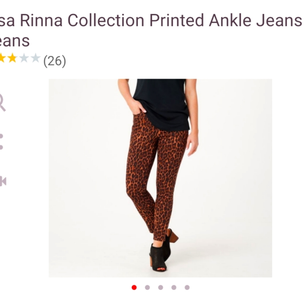 Lisa Rinna ankle length pants size 6